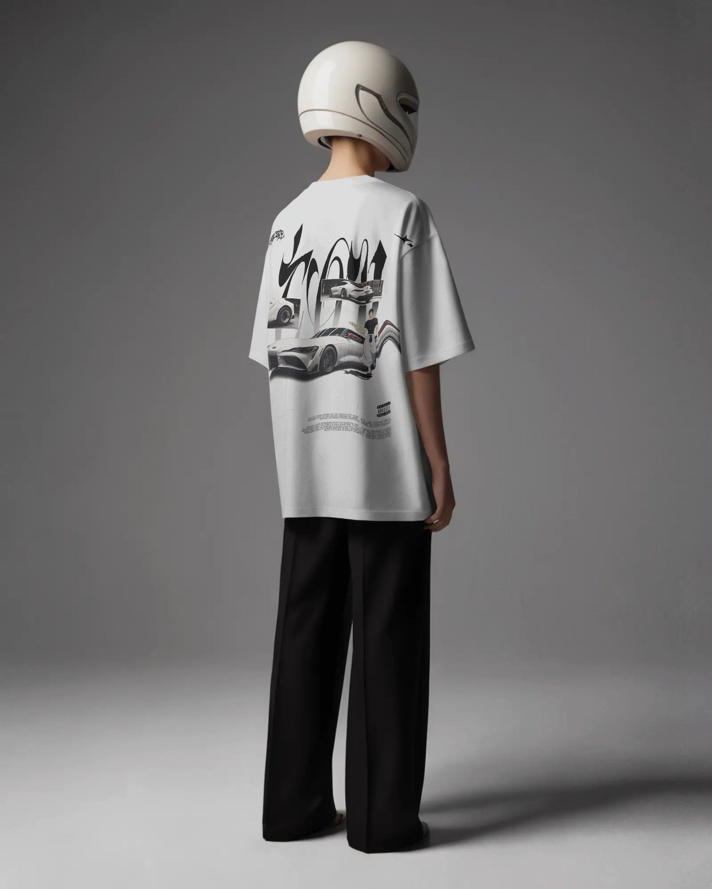 Oversized Unisex Graphic Tee – Anime x Streetwear Edition (100% Cotton)