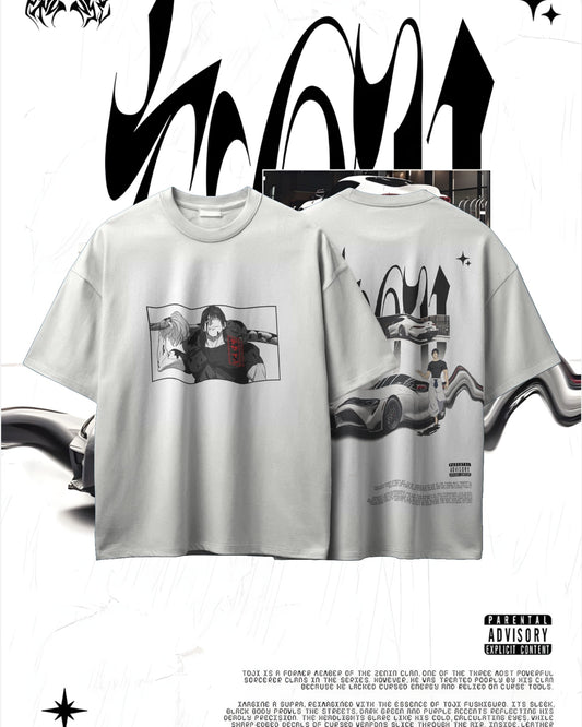 Oversized Unisex Graphic Tee – Anime x Streetwear Edition (100% Cotton)